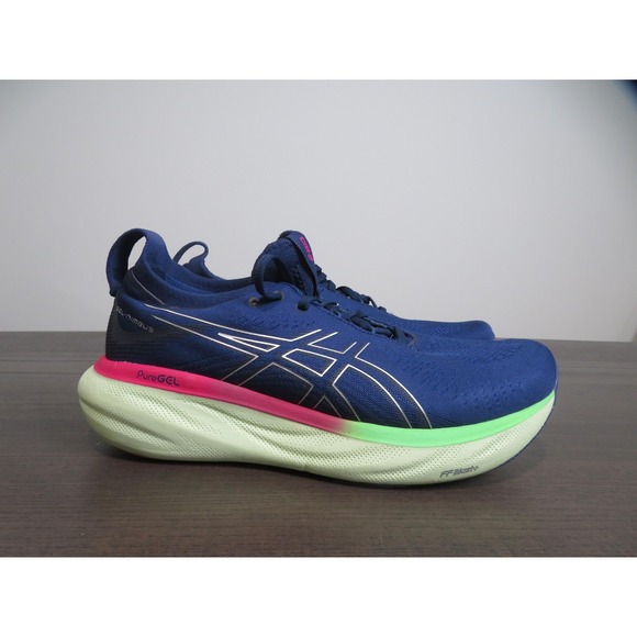 Asics Shoes - Asics Gel Nimbus 25 Running Shoes Womens Size 11 Blue Sneakers 1012B356 Road